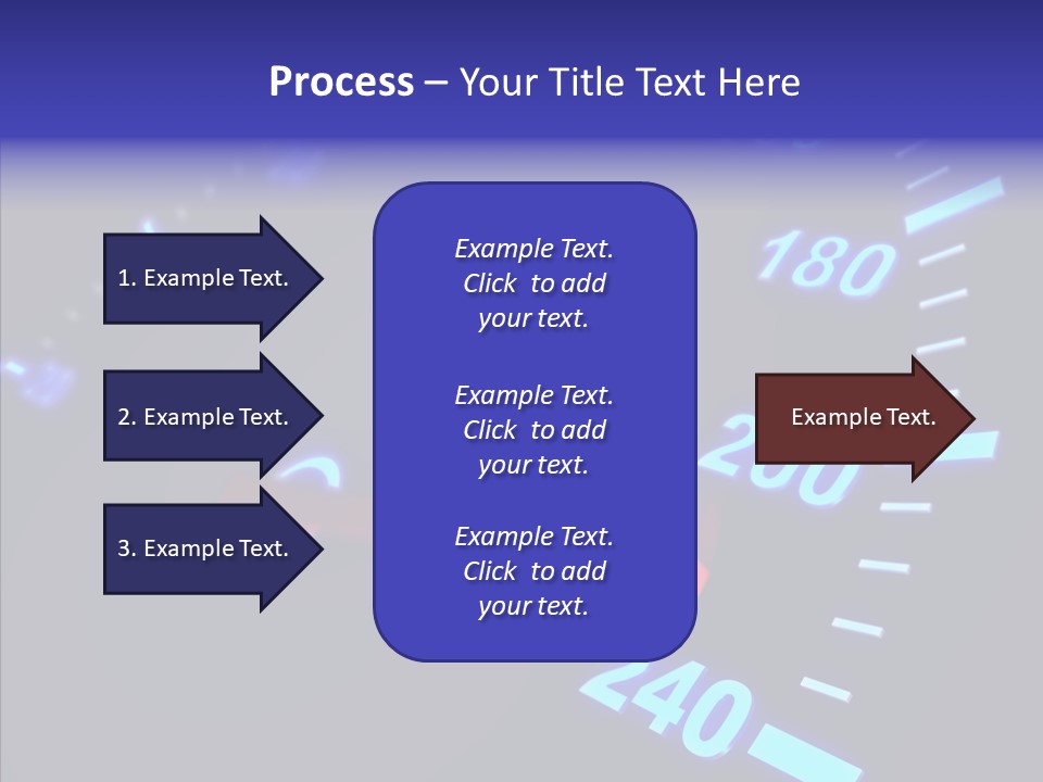 Car Race High PowerPoint Template