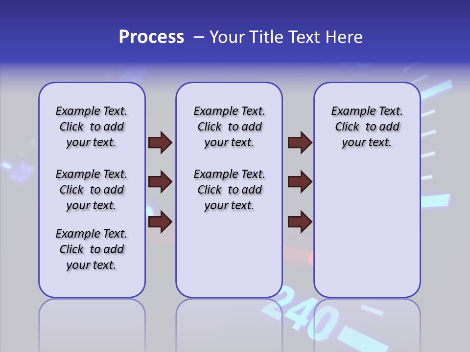 Car Race High PowerPoint Template