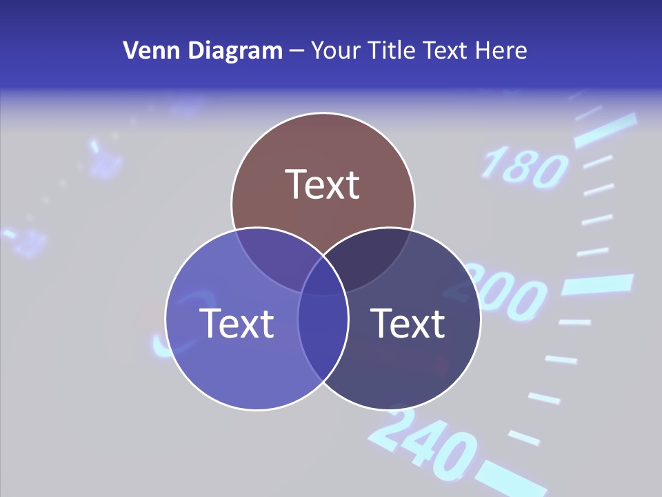 Car Race High PowerPoint Template