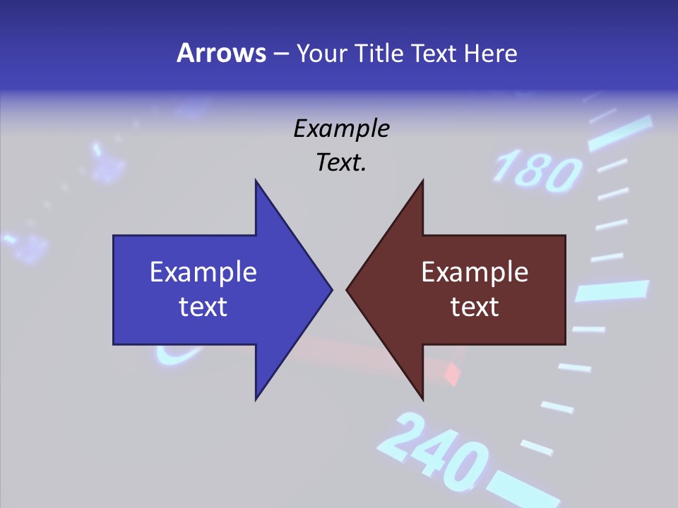 Car Race High PowerPoint Template
