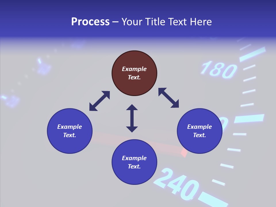Car Race High PowerPoint Template