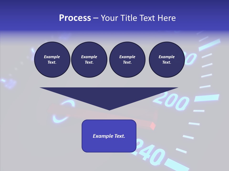 Car Race High PowerPoint Template