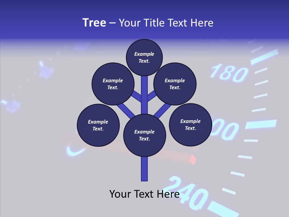 Car Race High PowerPoint Template