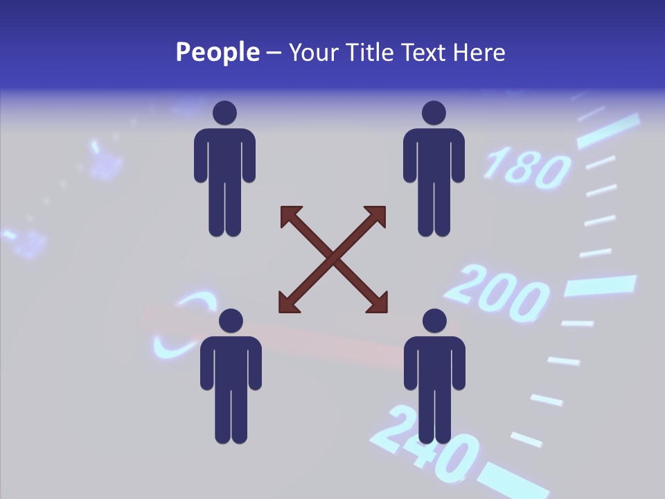 Car Race High PowerPoint Template