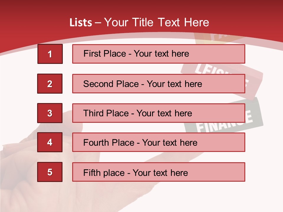 Card Document Retirement PowerPoint Template
