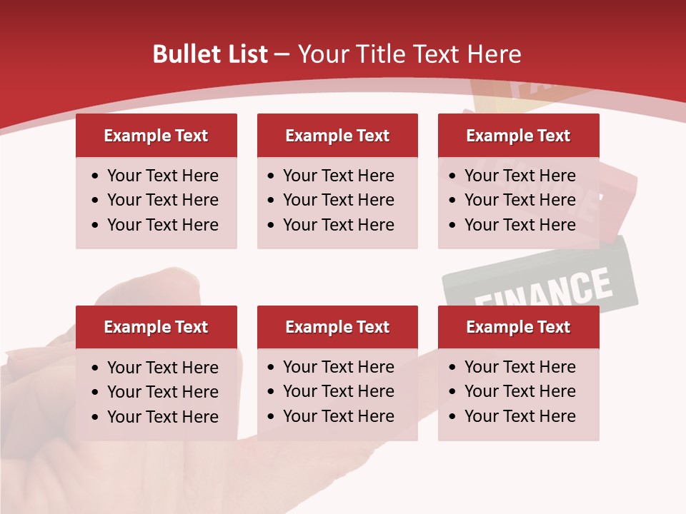 Card Document Retirement PowerPoint Template