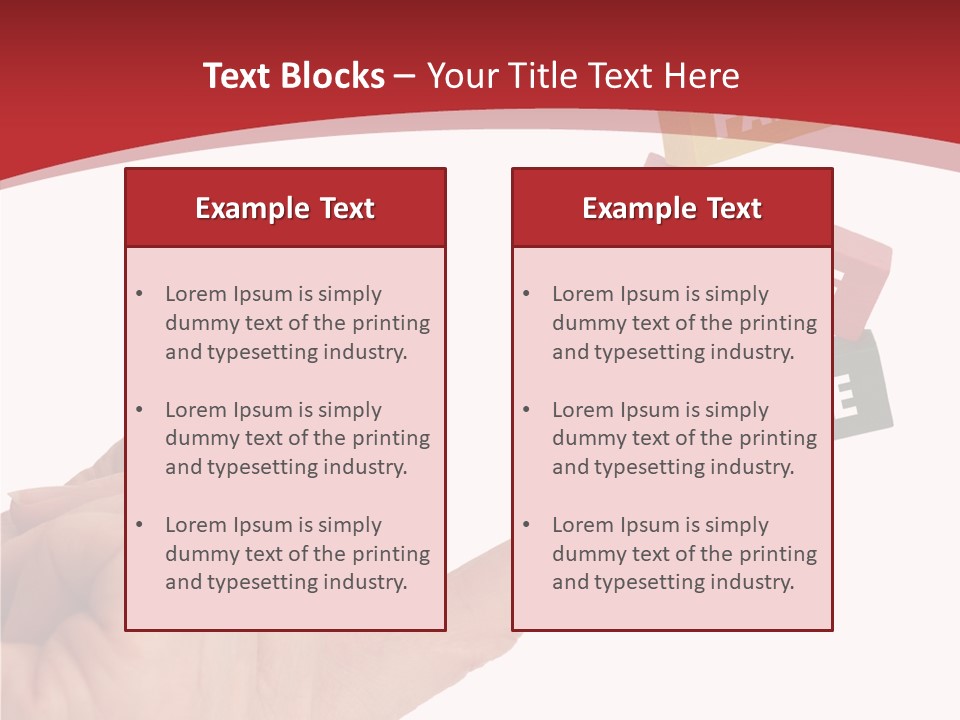 Card Document Retirement PowerPoint Template