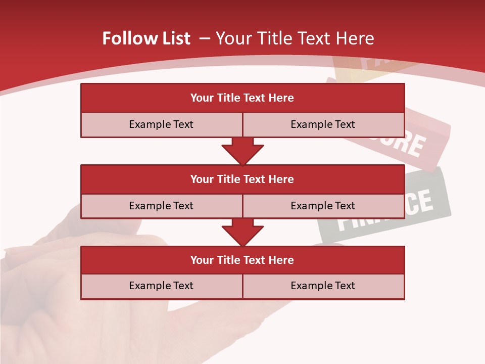 Card Document Retirement PowerPoint Template