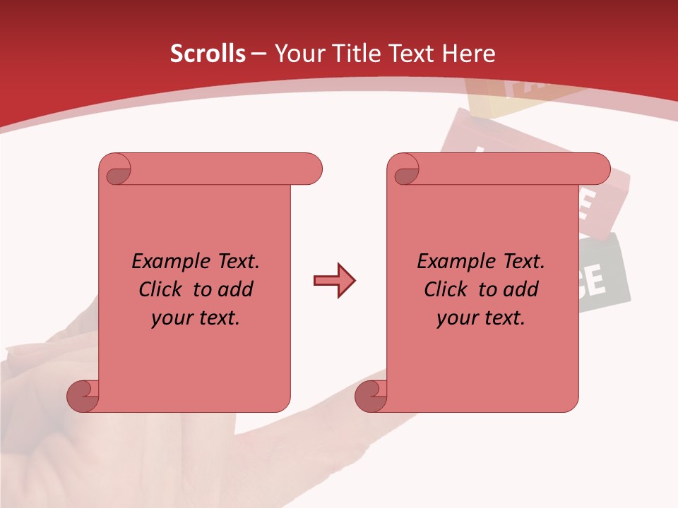 Card Document Retirement PowerPoint Template