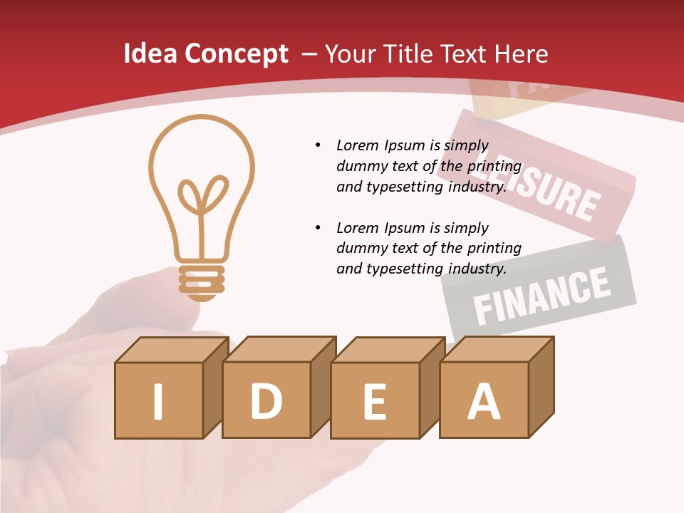 Card Document Retirement PowerPoint Template