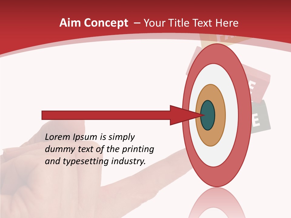 Card Document Retirement PowerPoint Template