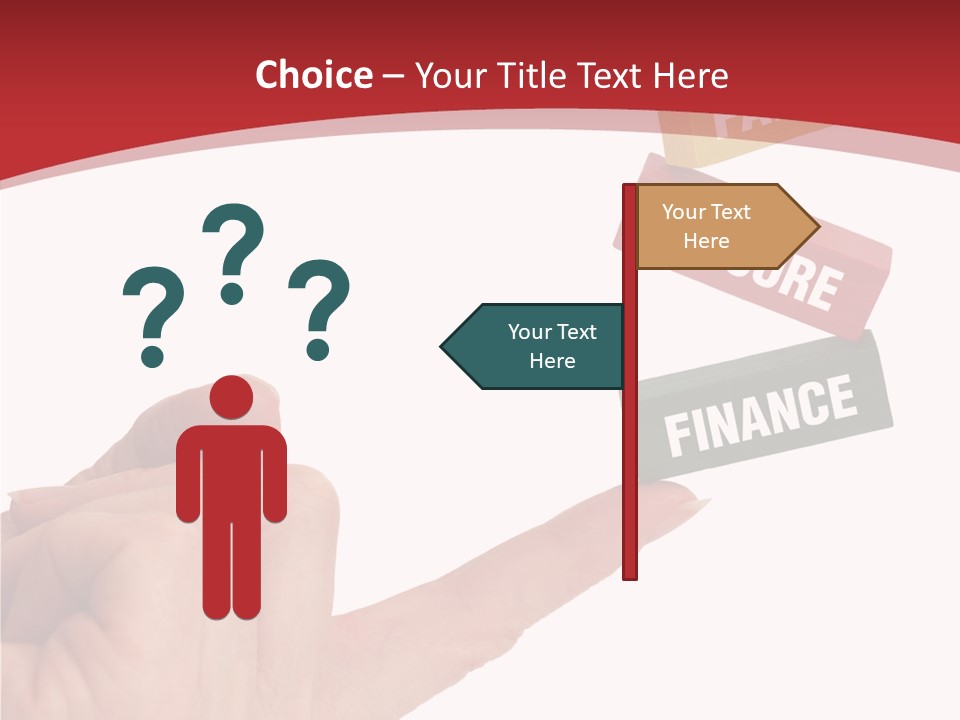 Card Document Retirement PowerPoint Template