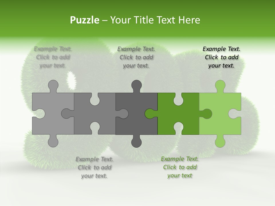 Extruded Percent Market PowerPoint Template