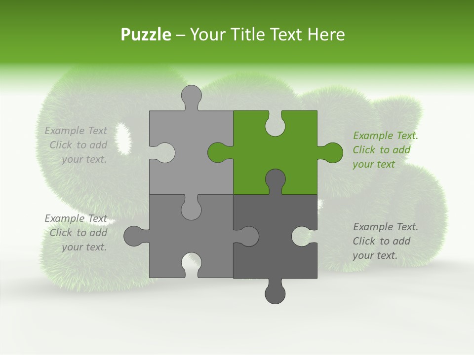 Extruded Percent Market PowerPoint Template