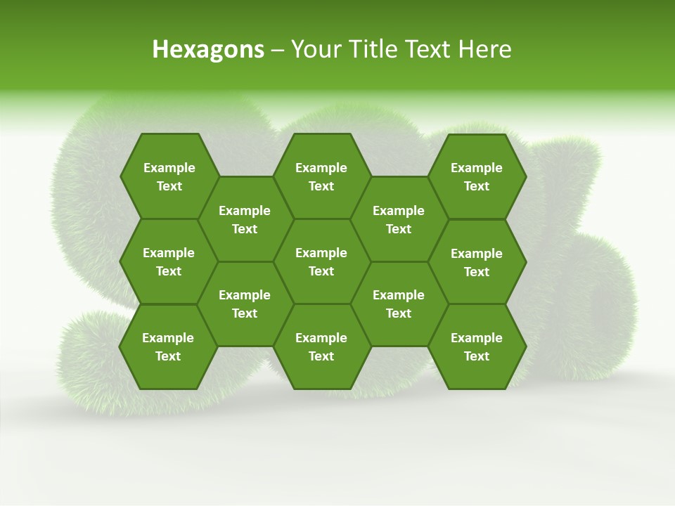 Extruded Percent Market PowerPoint Template