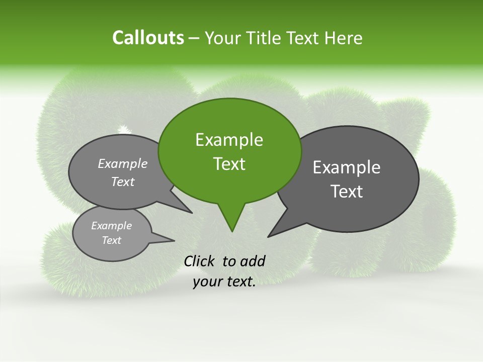 Extruded Percent Market PowerPoint Template