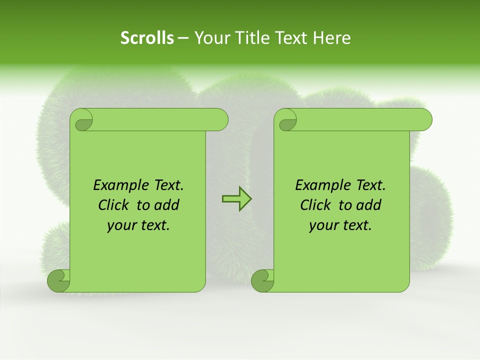 Extruded Percent Market PowerPoint Template