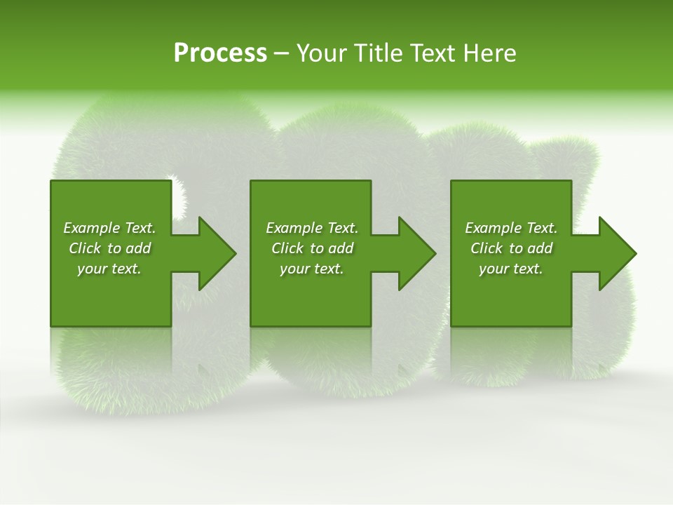 Extruded Percent Market PowerPoint Template