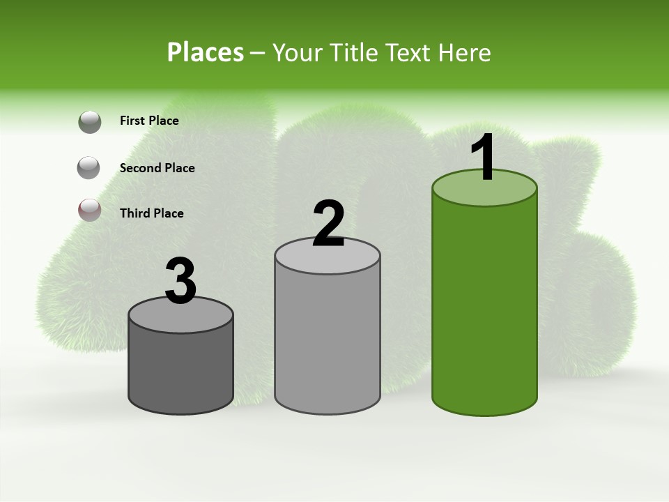 Extruded Market Render PowerPoint Template