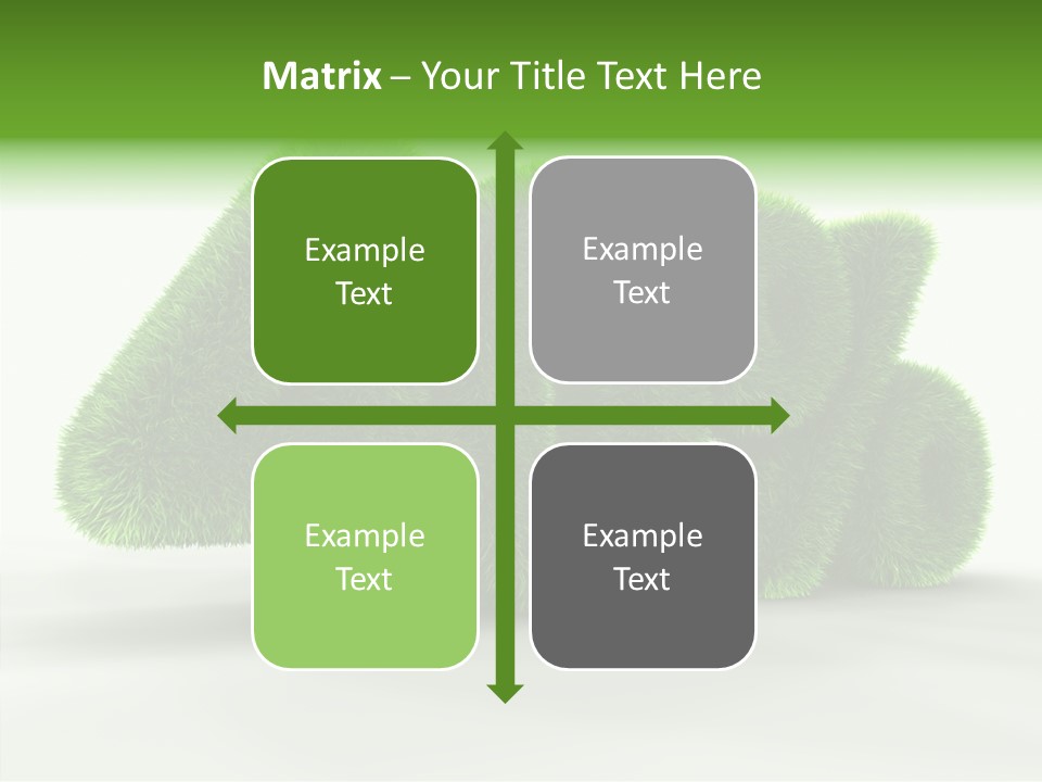 Extruded Market Render PowerPoint Template