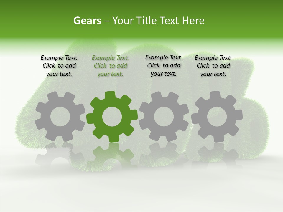 Extruded Market Render PowerPoint Template