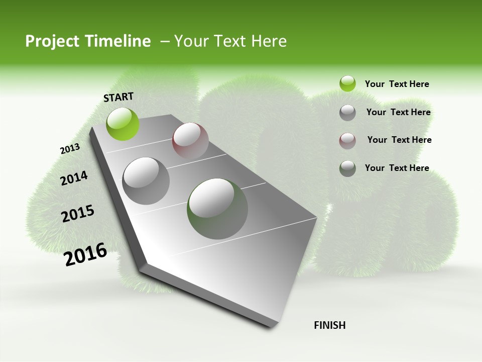 Extruded Market Render PowerPoint Template