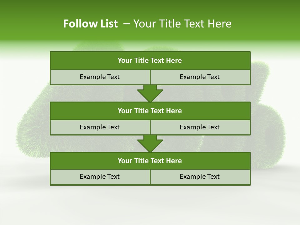 Extruded Market Render PowerPoint Template