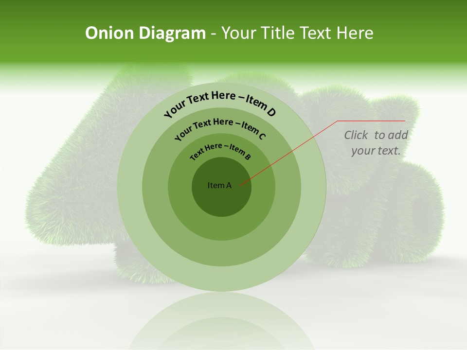 Extruded Market Render PowerPoint Template