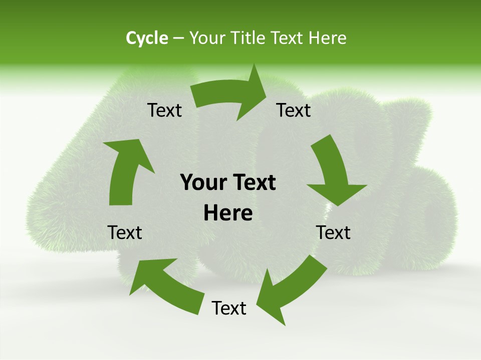 Extruded Market Render PowerPoint Template