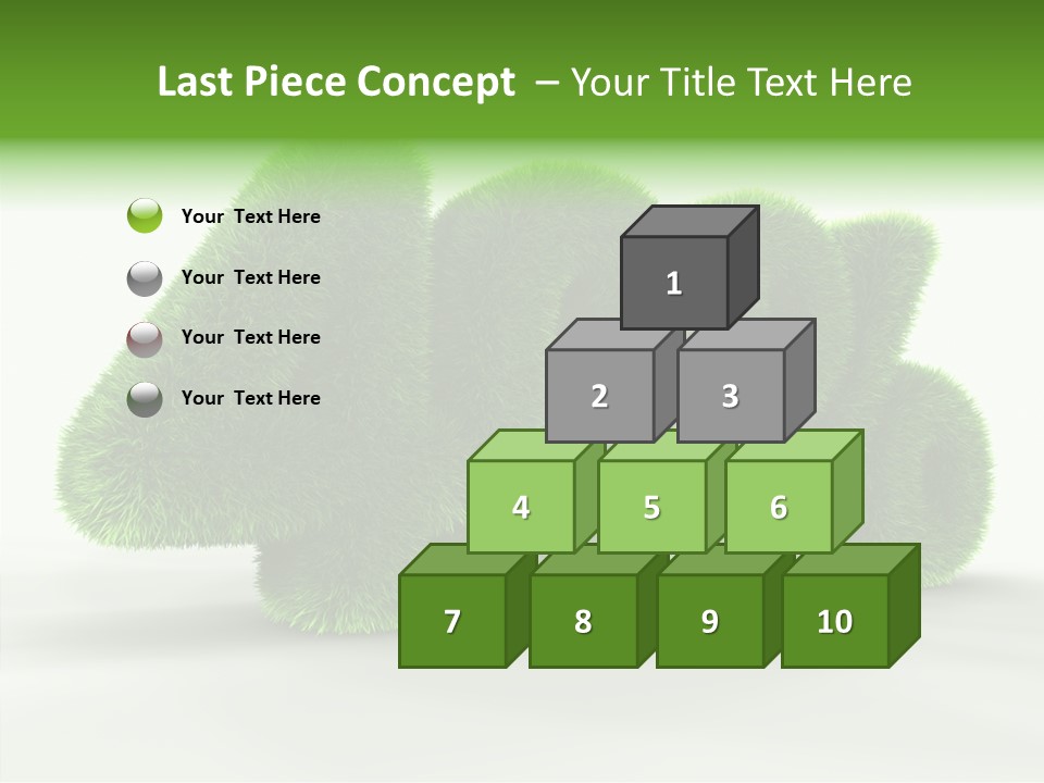 Extruded Market Render PowerPoint Template