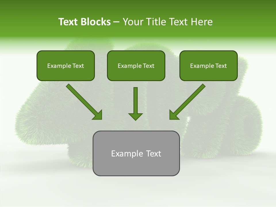 Extruded Market Render PowerPoint Template