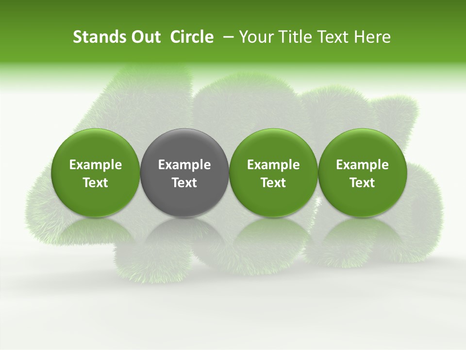 Extruded Market Render PowerPoint Template