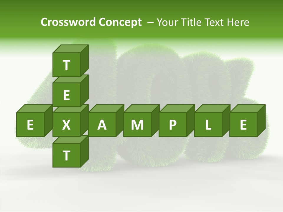 Extruded Market Render PowerPoint Template
