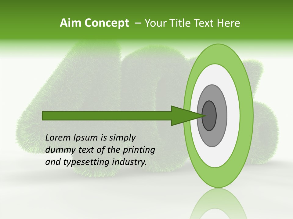 Extruded Market Render PowerPoint Template