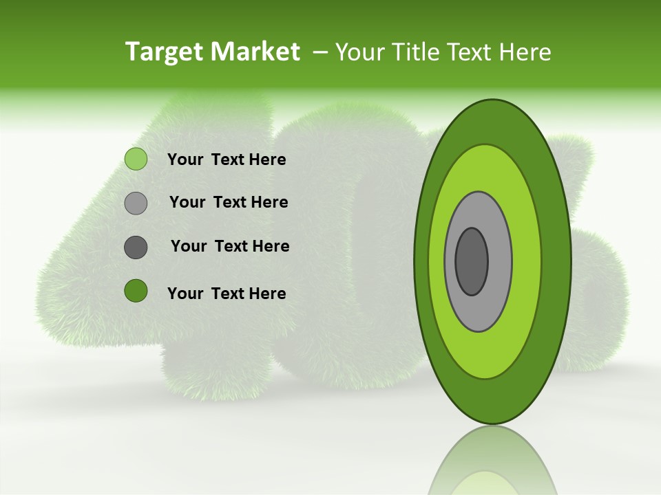 Extruded Market Render PowerPoint Template