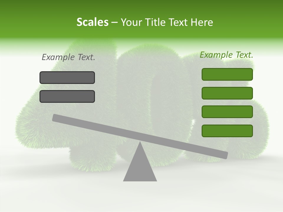 Extruded Market Render PowerPoint Template