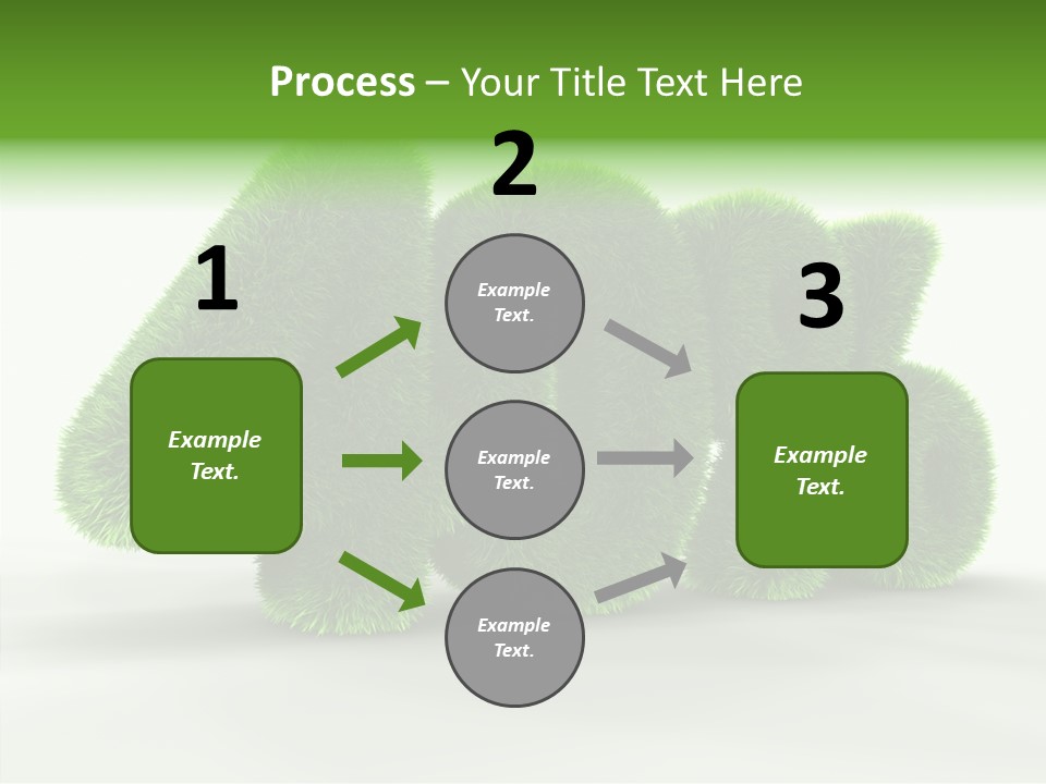 Extruded Market Render PowerPoint Template