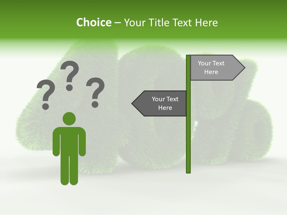 Extruded Market Render PowerPoint Template