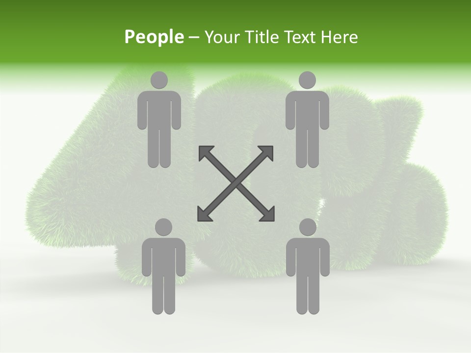 Extruded Market Render PowerPoint Template