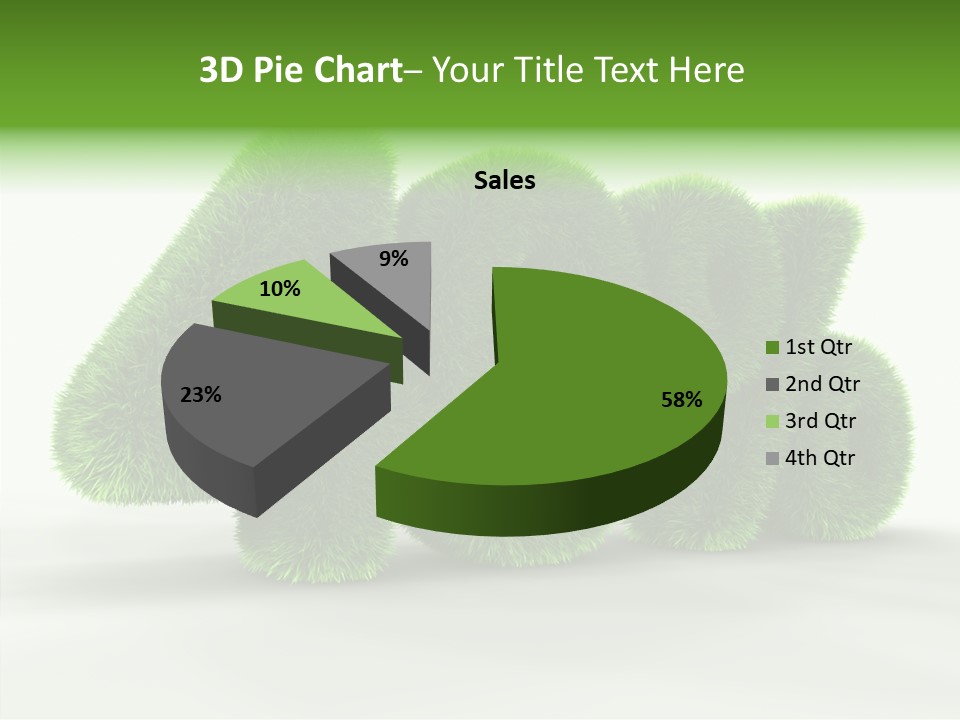 Extruded Market Render PowerPoint Template
