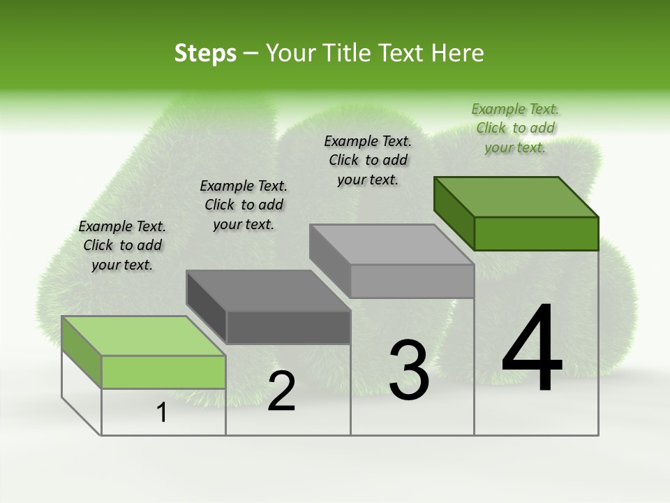 Extruded Market Render PowerPoint Template