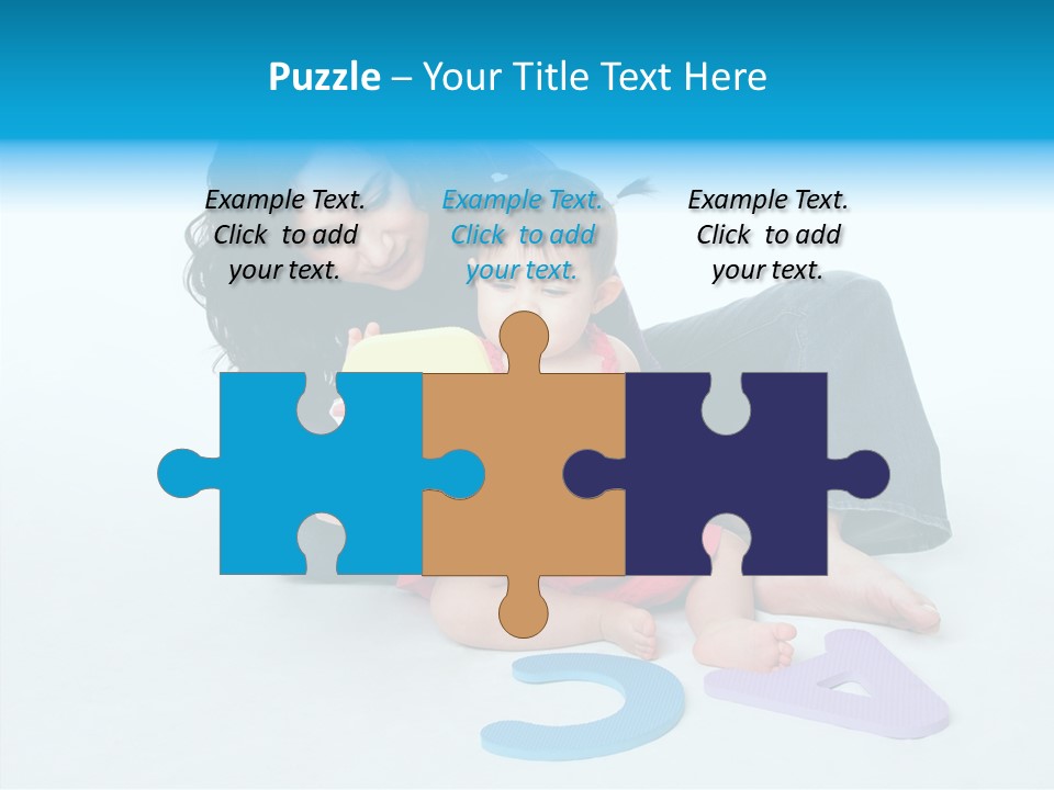 Mother Female Sit PowerPoint Template