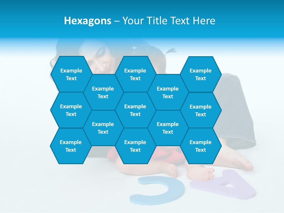 Mother Female Sit PowerPoint Template