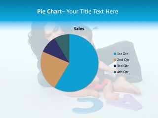 Mother Female Sit PowerPoint Template