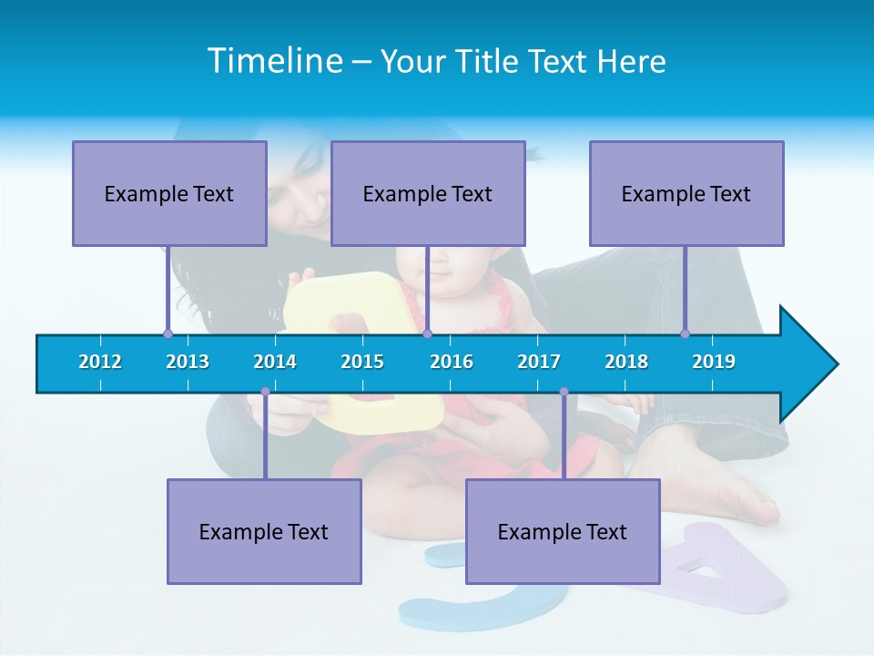 Mother Female Sit PowerPoint Template