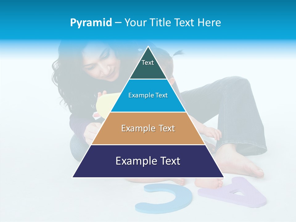 Mother Female Sit PowerPoint Template