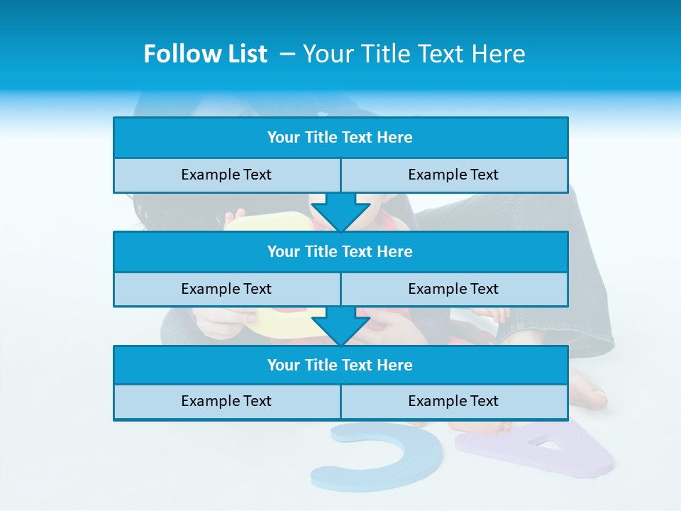 Mother Female Sit PowerPoint Template