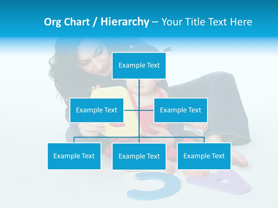 Mother Female Sit PowerPoint Template
