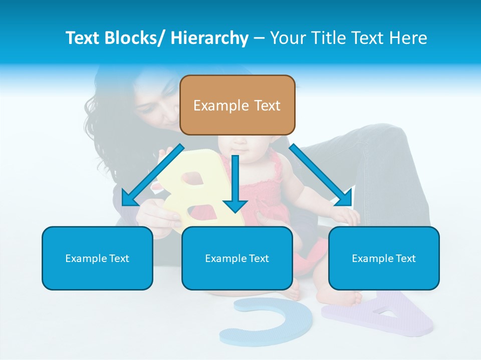 Mother Female Sit PowerPoint Template