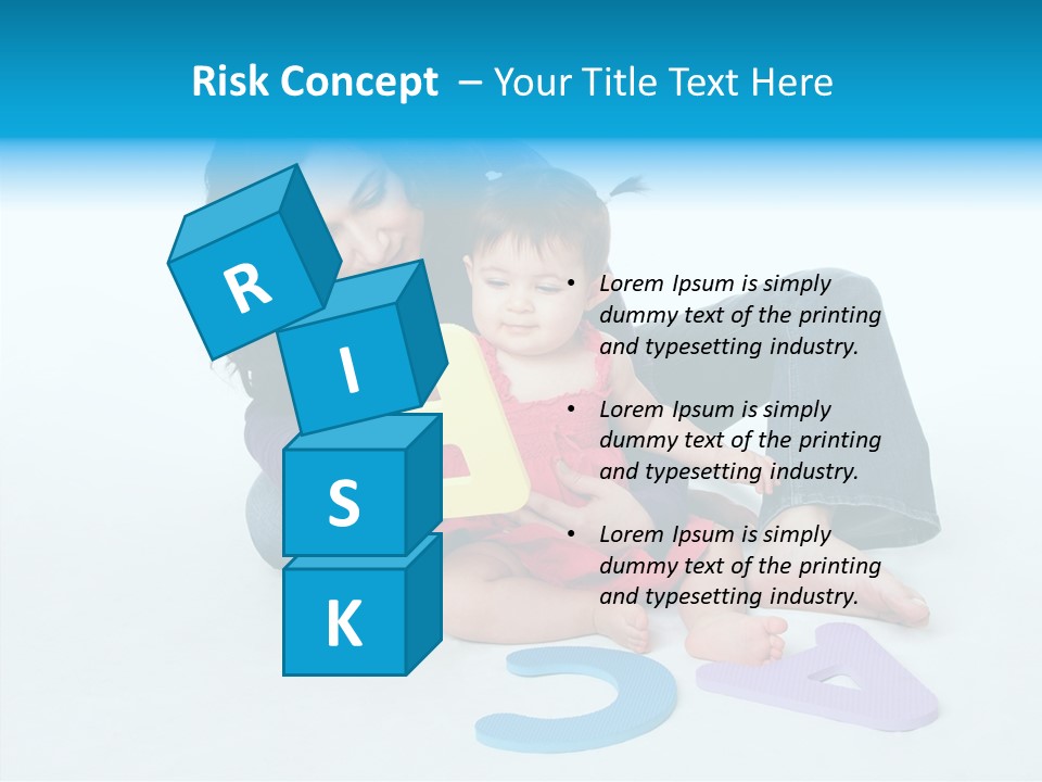 Mother Female Sit PowerPoint Template